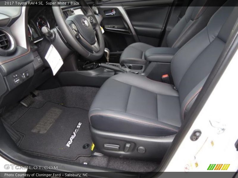  2017 RAV4 SE Black Interior