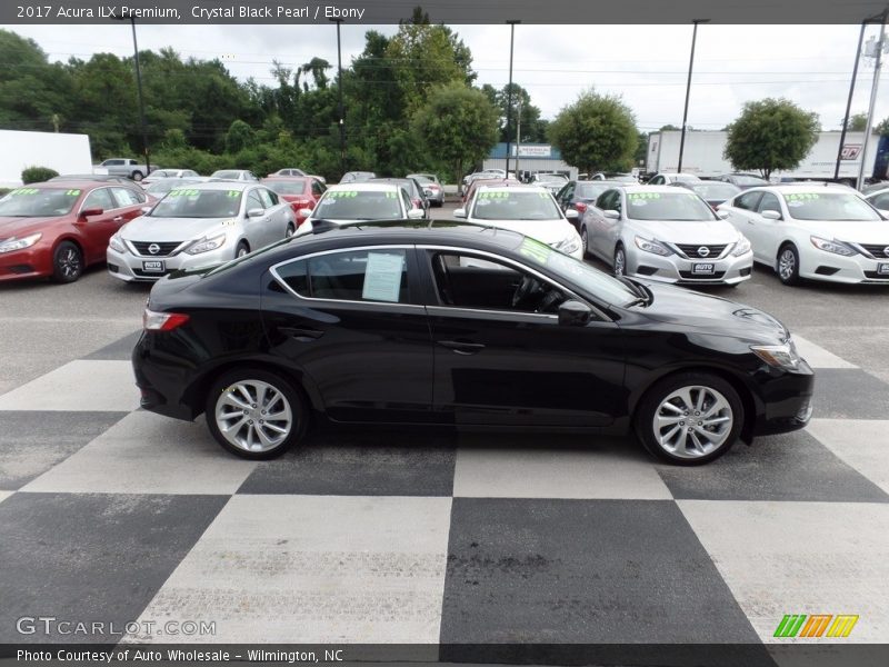 Crystal Black Pearl / Ebony 2017 Acura ILX Premium