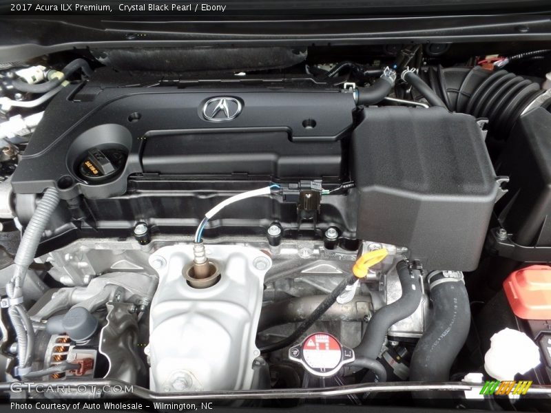 Crystal Black Pearl / Ebony 2017 Acura ILX Premium