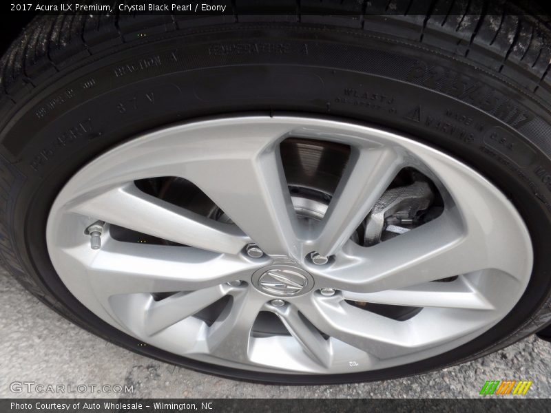 Crystal Black Pearl / Ebony 2017 Acura ILX Premium