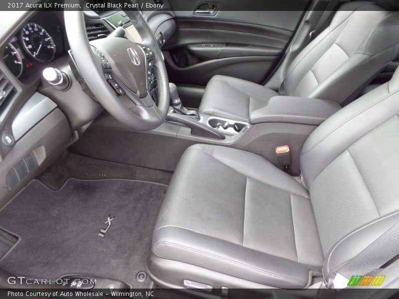 Crystal Black Pearl / Ebony 2017 Acura ILX Premium