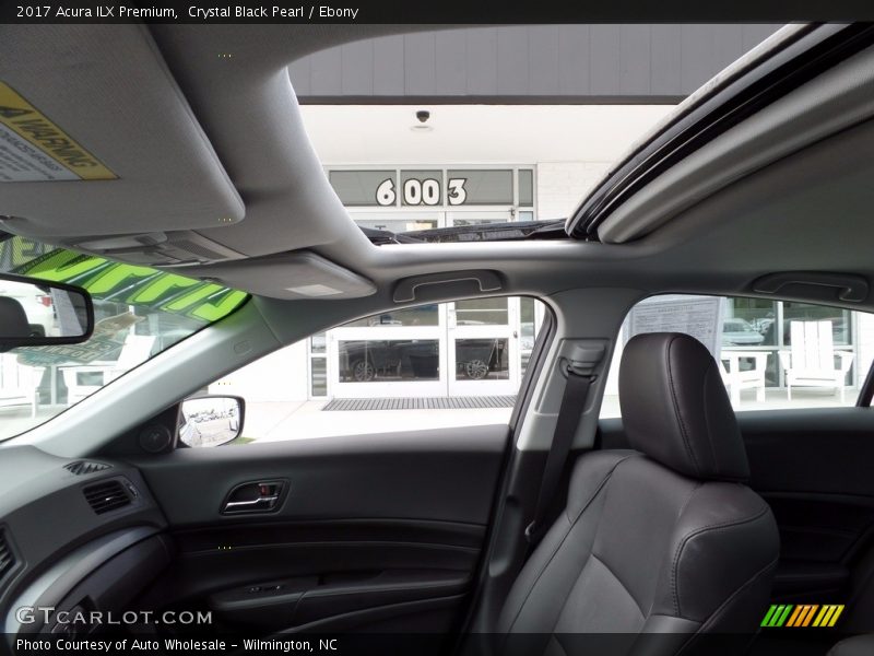 Crystal Black Pearl / Ebony 2017 Acura ILX Premium