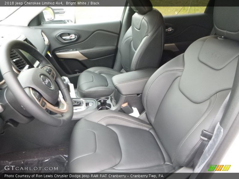  2018 Cherokee Limited 4x4 Black Interior