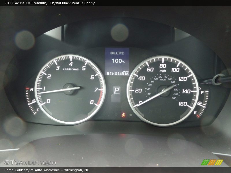 Crystal Black Pearl / Ebony 2017 Acura ILX Premium
