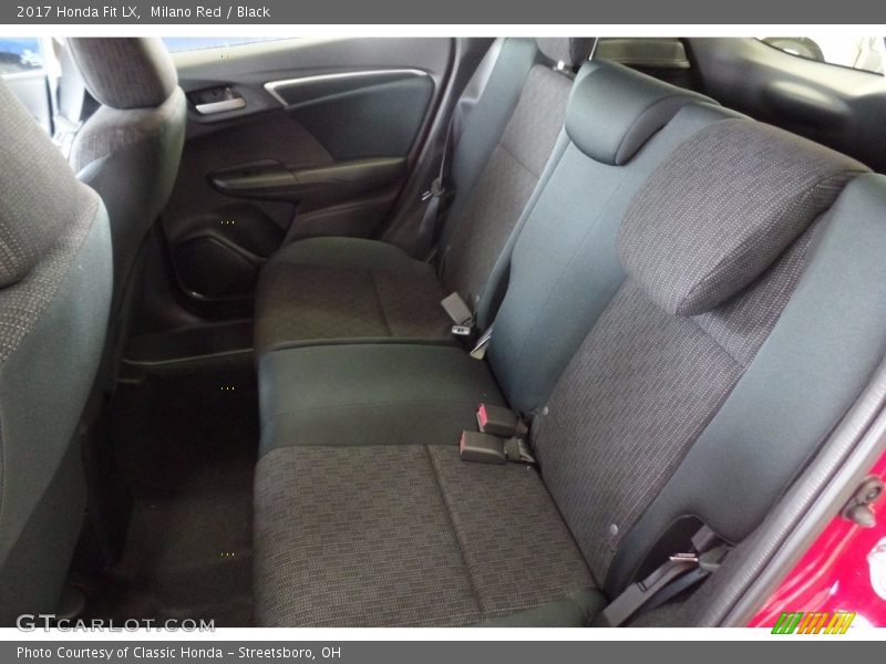 Milano Red / Black 2017 Honda Fit LX