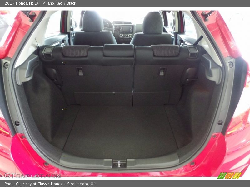 Milano Red / Black 2017 Honda Fit LX