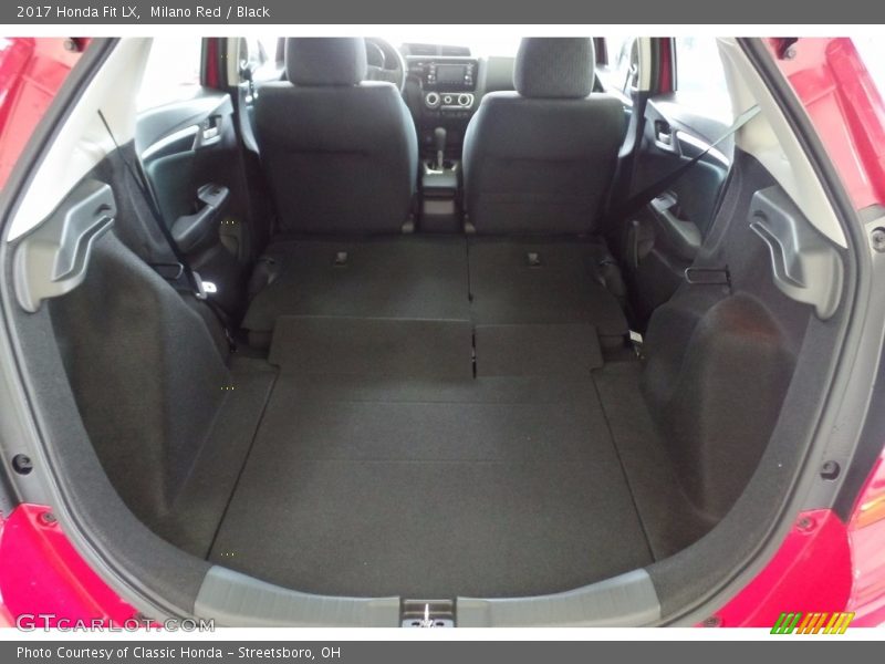 Milano Red / Black 2017 Honda Fit LX