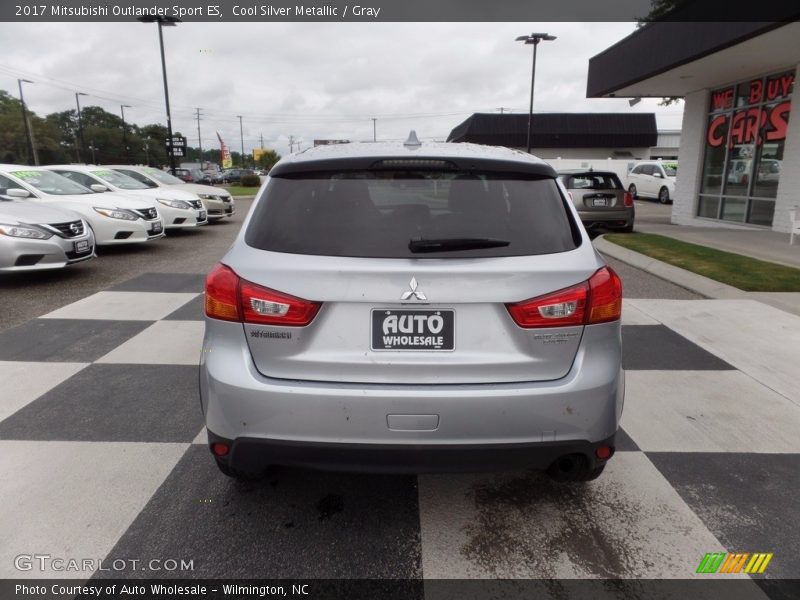 Cool Silver Metallic / Gray 2017 Mitsubishi Outlander Sport ES