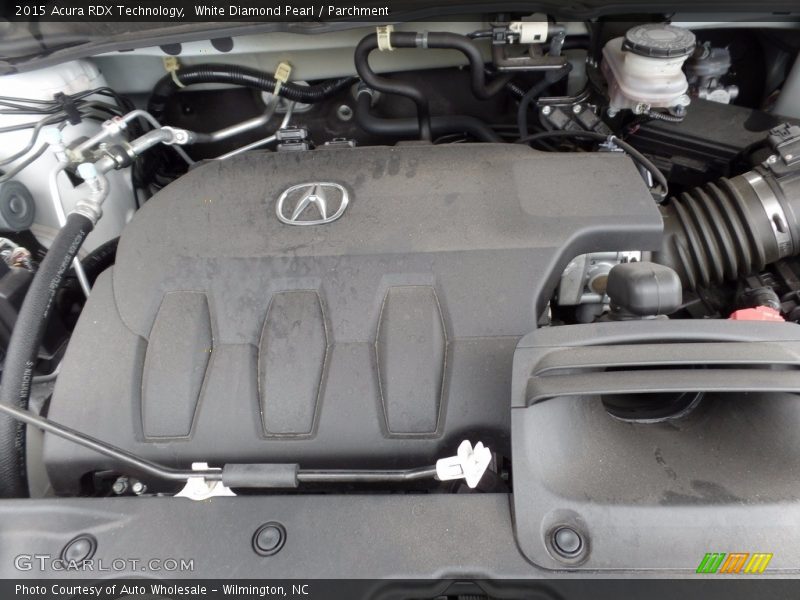 White Diamond Pearl / Parchment 2015 Acura RDX Technology
