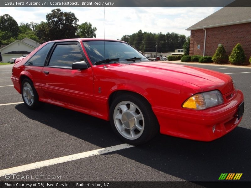  1993 Mustang SVT Cobra Fastback Bright Red