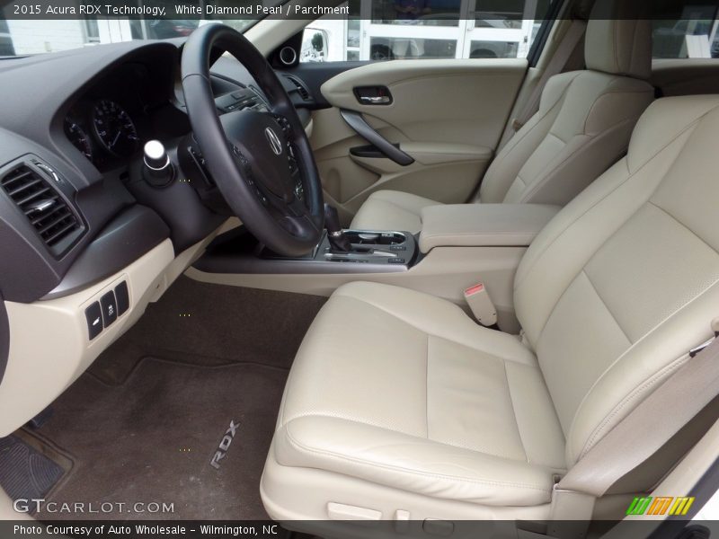 White Diamond Pearl / Parchment 2015 Acura RDX Technology