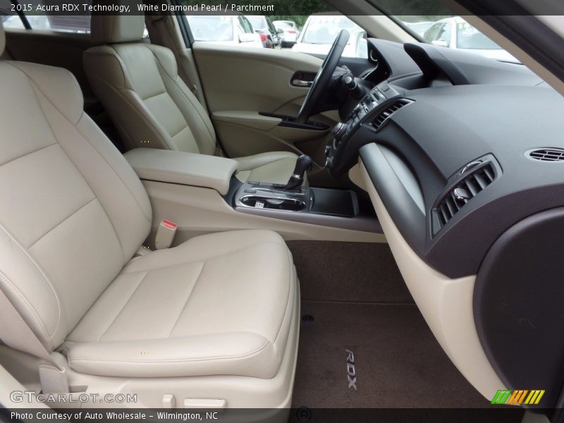 White Diamond Pearl / Parchment 2015 Acura RDX Technology