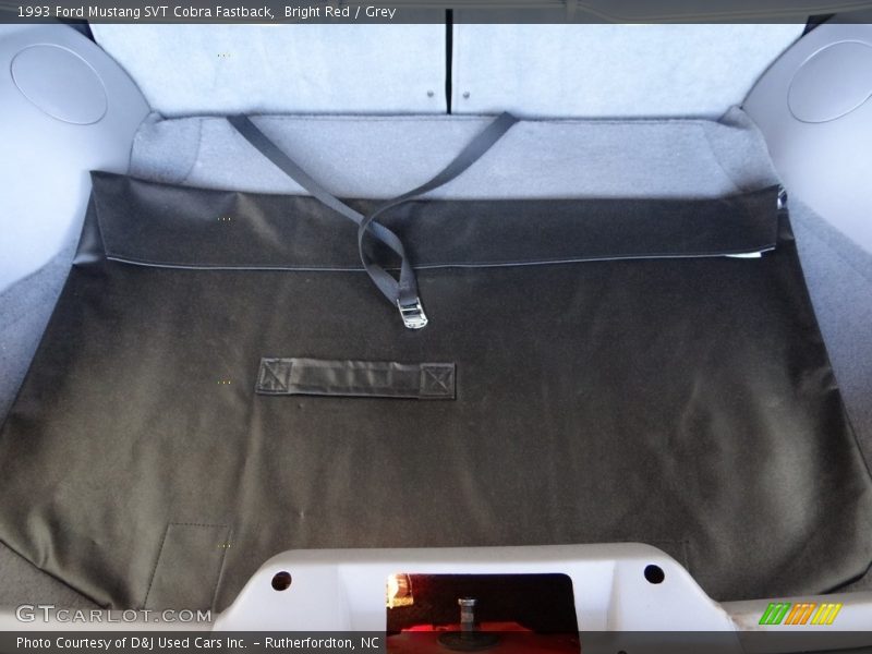  1993 Mustang SVT Cobra Fastback Trunk