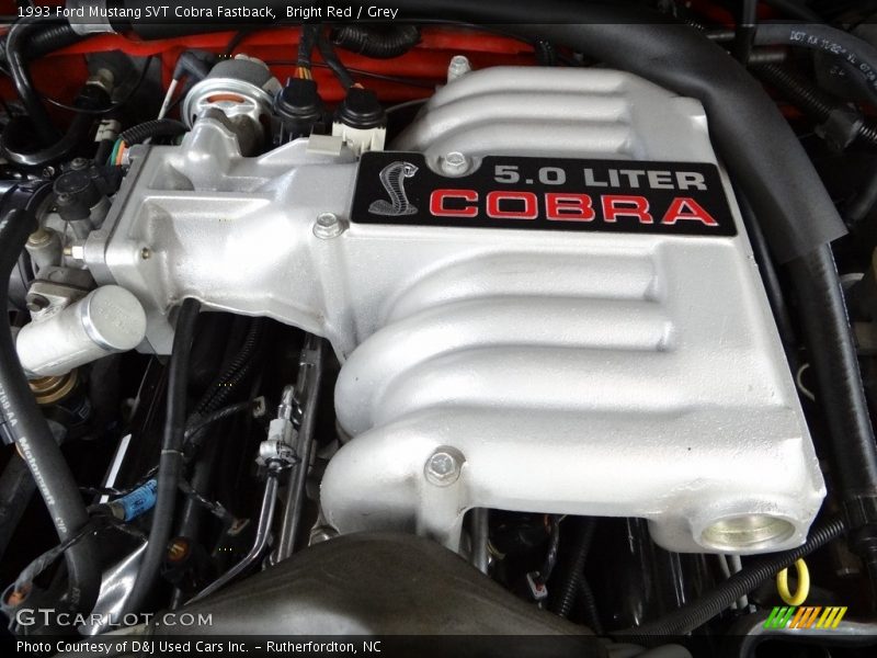 1993 Mustang SVT Cobra Fastback Engine - 5.0 Liter SVT OHV 16-Valve V8