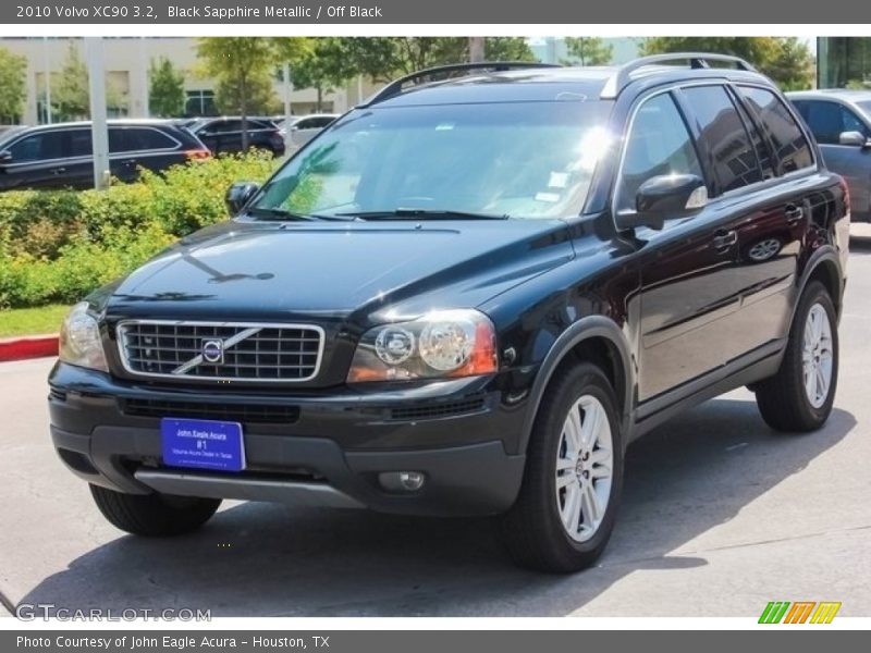 Black Sapphire Metallic / Off Black 2010 Volvo XC90 3.2