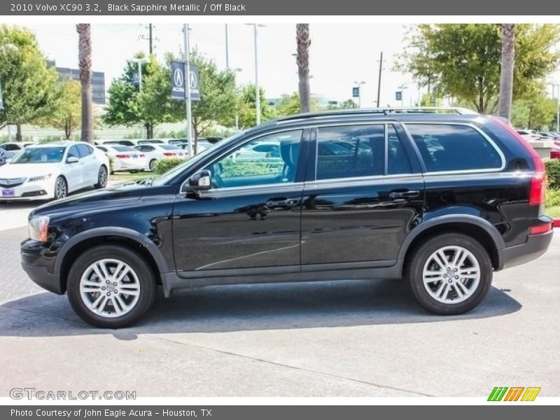 Black Sapphire Metallic / Off Black 2010 Volvo XC90 3.2