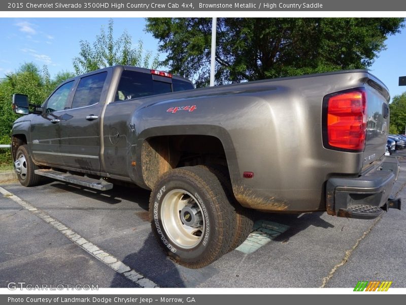 Brownstone Metallic / High Country Saddle 2015 Chevrolet Silverado 3500HD High Country Crew Cab 4x4
