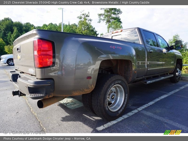 Brownstone Metallic / High Country Saddle 2015 Chevrolet Silverado 3500HD High Country Crew Cab 4x4