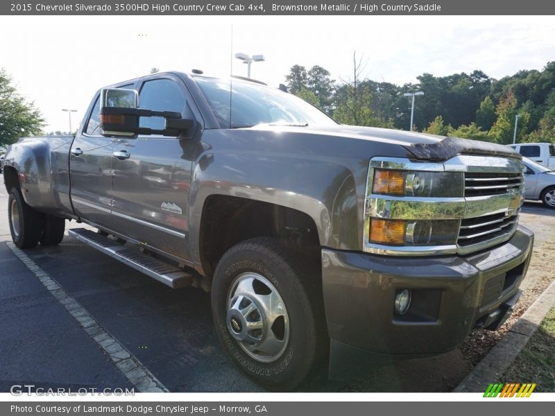 Brownstone Metallic / High Country Saddle 2015 Chevrolet Silverado 3500HD High Country Crew Cab 4x4