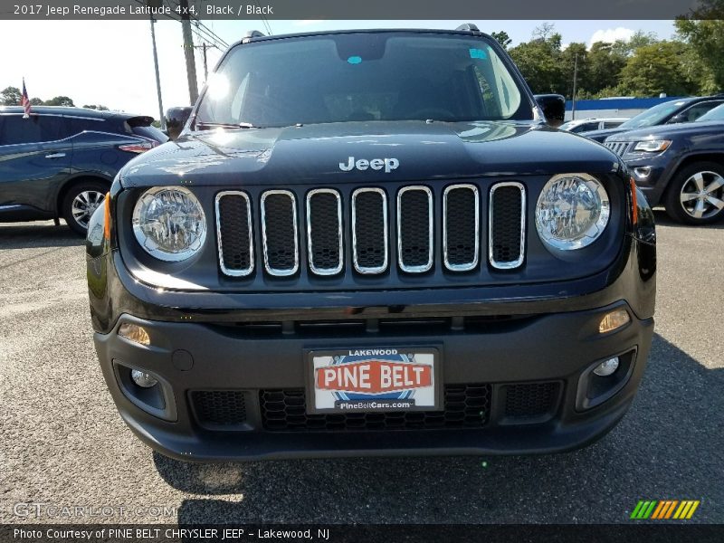 Black / Black 2017 Jeep Renegade Latitude 4x4