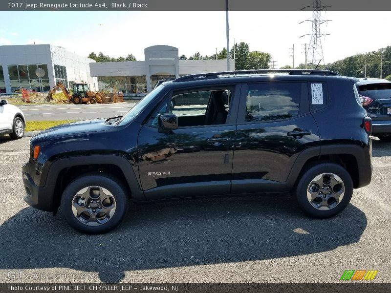 Black / Black 2017 Jeep Renegade Latitude 4x4