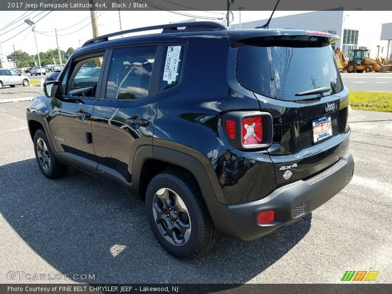 Black / Black 2017 Jeep Renegade Latitude 4x4