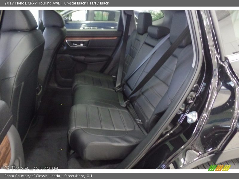 Crystal Black Pearl / Black 2017 Honda CR-V Touring AWD