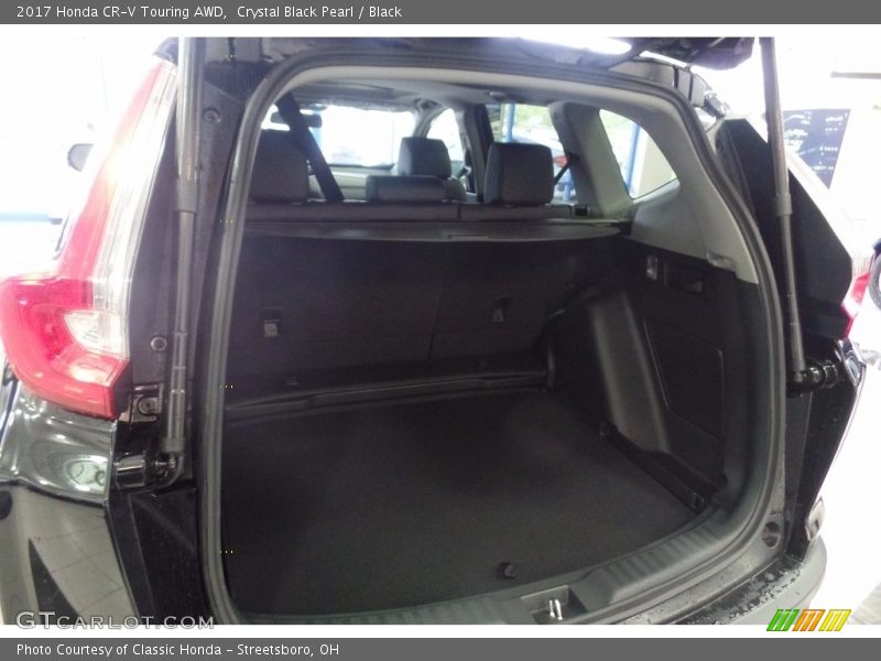 Crystal Black Pearl / Black 2017 Honda CR-V Touring AWD