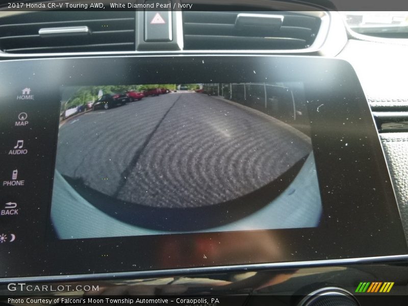 White Diamond Pearl / Ivory 2017 Honda CR-V Touring AWD