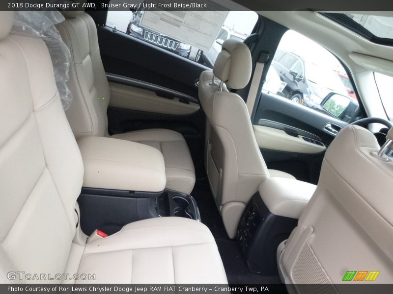 Bruiser Gray / Light Frost Beige/Black 2018 Dodge Durango GT AWD