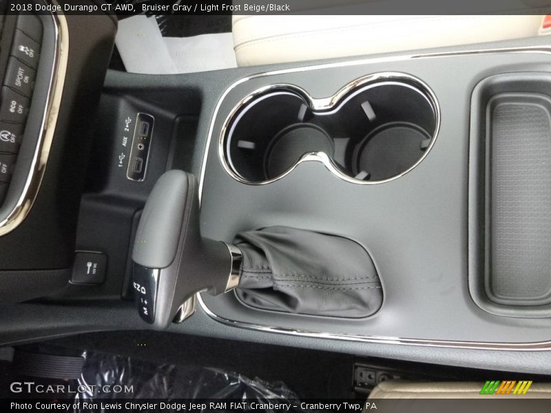 Bruiser Gray / Light Frost Beige/Black 2018 Dodge Durango GT AWD