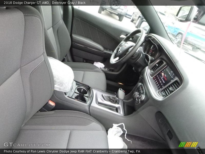 Destroyer Gray / Black 2018 Dodge Charger GT AWD