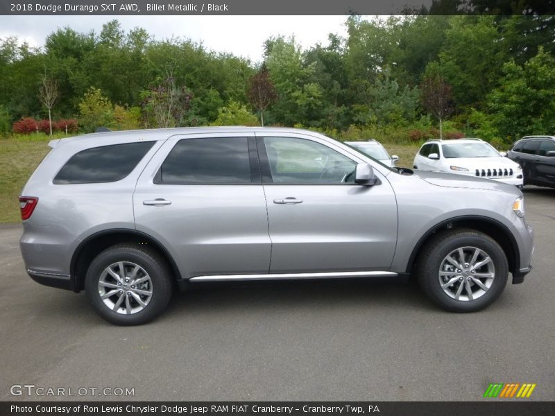 Billet Metallic / Black 2018 Dodge Durango SXT AWD