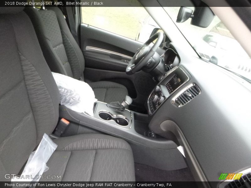 Front Seat of 2018 Durango SXT AWD