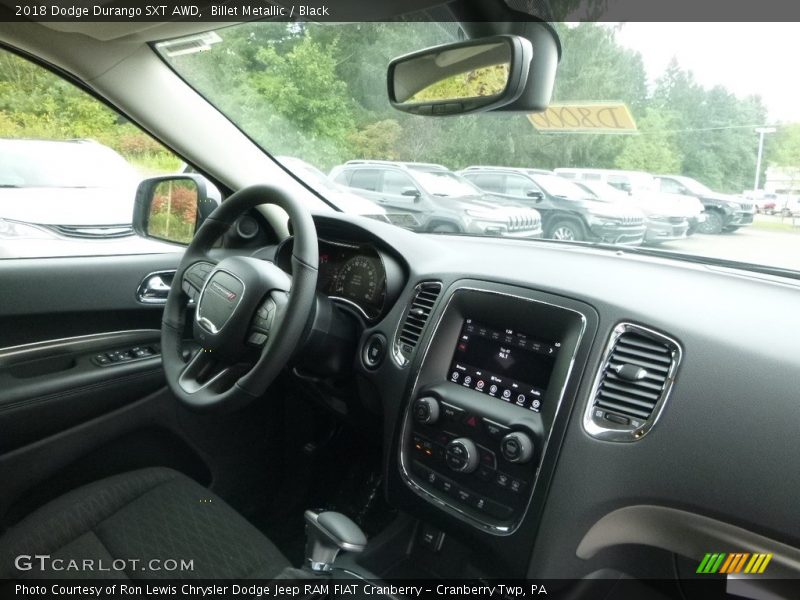 Billet Metallic / Black 2018 Dodge Durango SXT AWD
