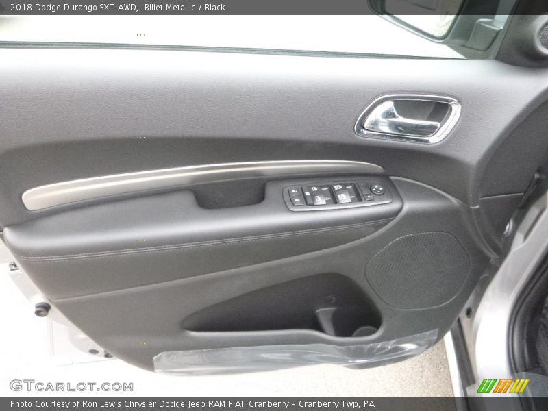 Billet Metallic / Black 2018 Dodge Durango SXT AWD