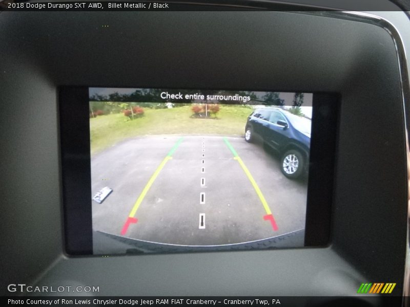 Billet Metallic / Black 2018 Dodge Durango SXT AWD