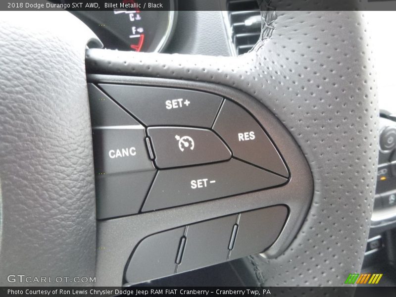Controls of 2018 Durango SXT AWD