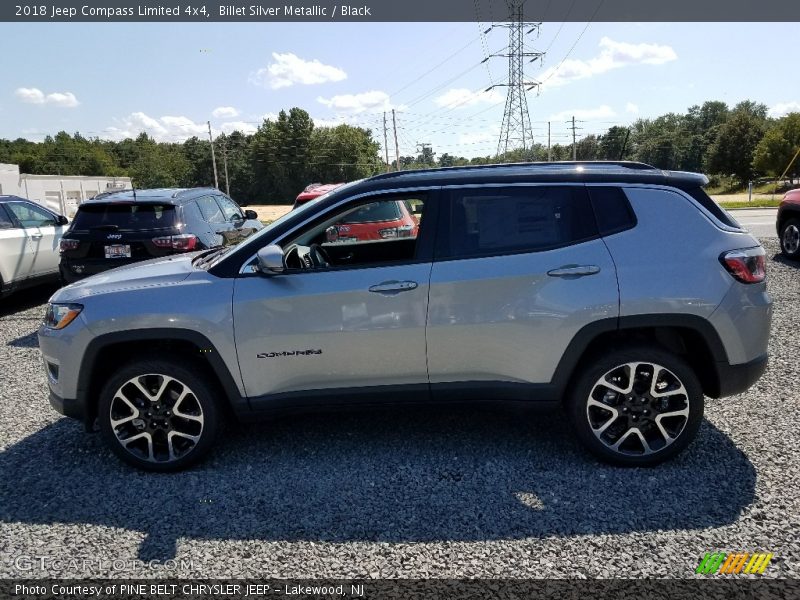 Billet Silver Metallic / Black 2018 Jeep Compass Limited 4x4