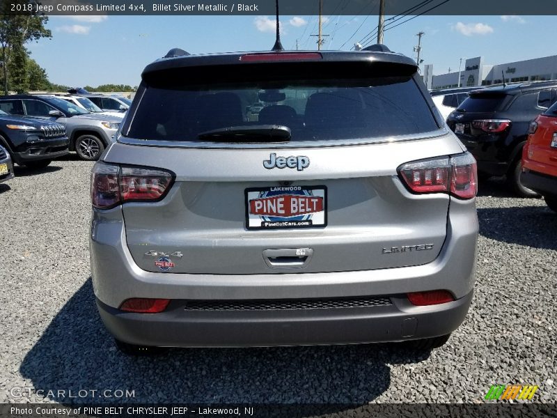 Billet Silver Metallic / Black 2018 Jeep Compass Limited 4x4