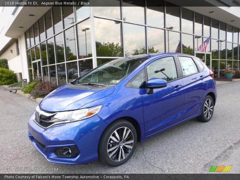 Front 3/4 View of 2018 Fit EX