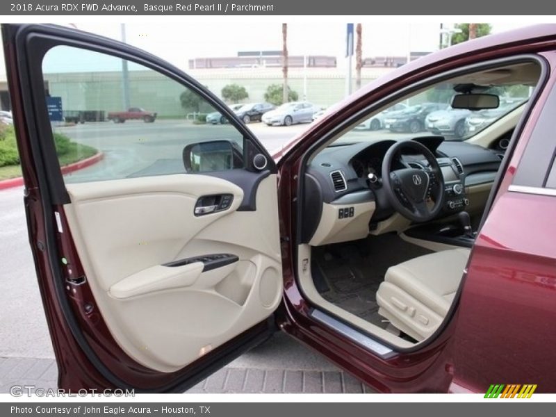 Basque Red Pearl II / Parchment 2018 Acura RDX FWD Advance