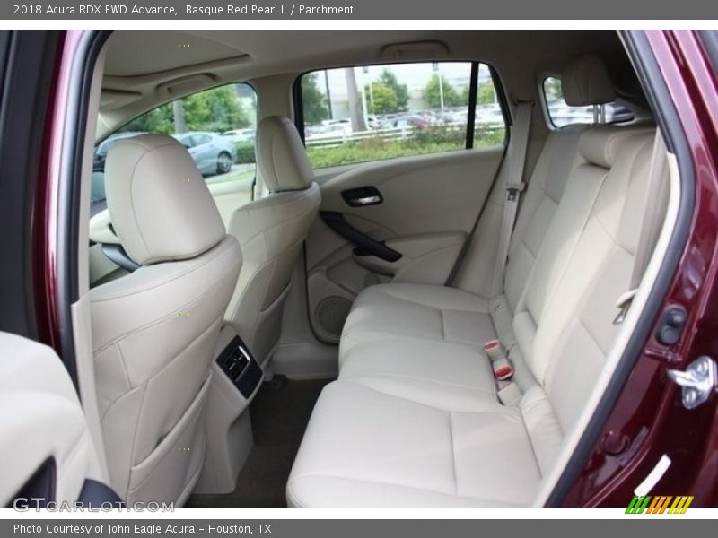 Basque Red Pearl II / Parchment 2018 Acura RDX FWD Advance