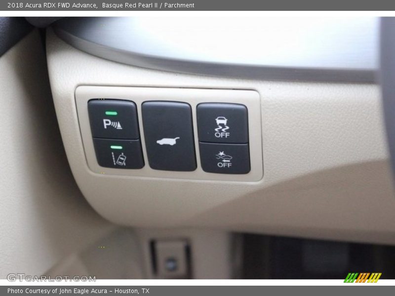 Basque Red Pearl II / Parchment 2018 Acura RDX FWD Advance