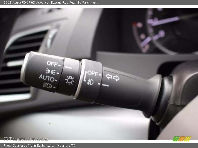 Basque Red Pearl II / Parchment 2018 Acura RDX FWD Advance