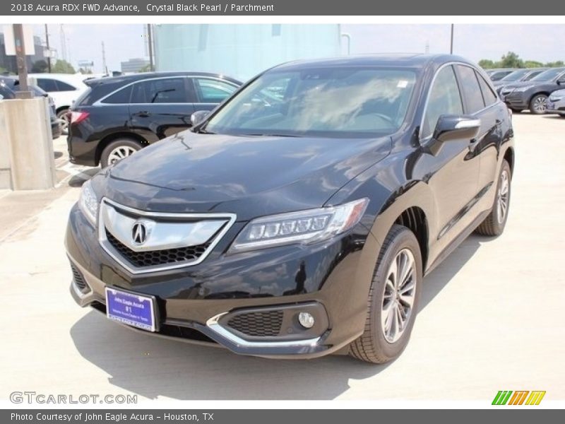 Crystal Black Pearl / Parchment 2018 Acura RDX FWD Advance