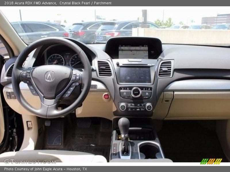 Crystal Black Pearl / Parchment 2018 Acura RDX FWD Advance