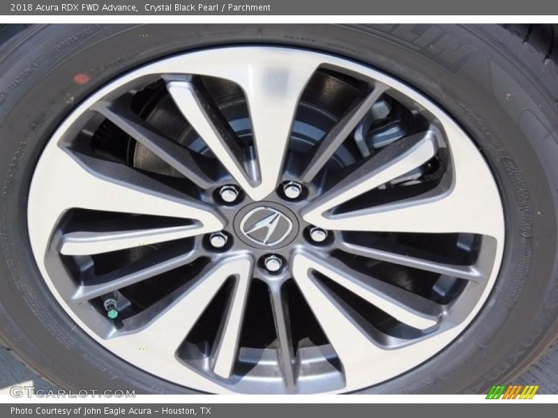 Crystal Black Pearl / Parchment 2018 Acura RDX FWD Advance