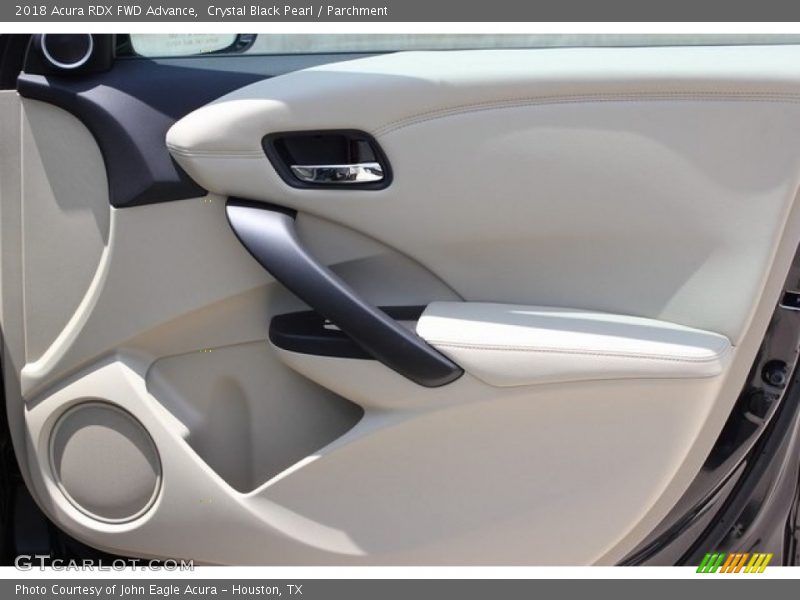Crystal Black Pearl / Parchment 2018 Acura RDX FWD Advance