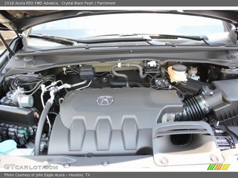 Crystal Black Pearl / Parchment 2018 Acura RDX FWD Advance